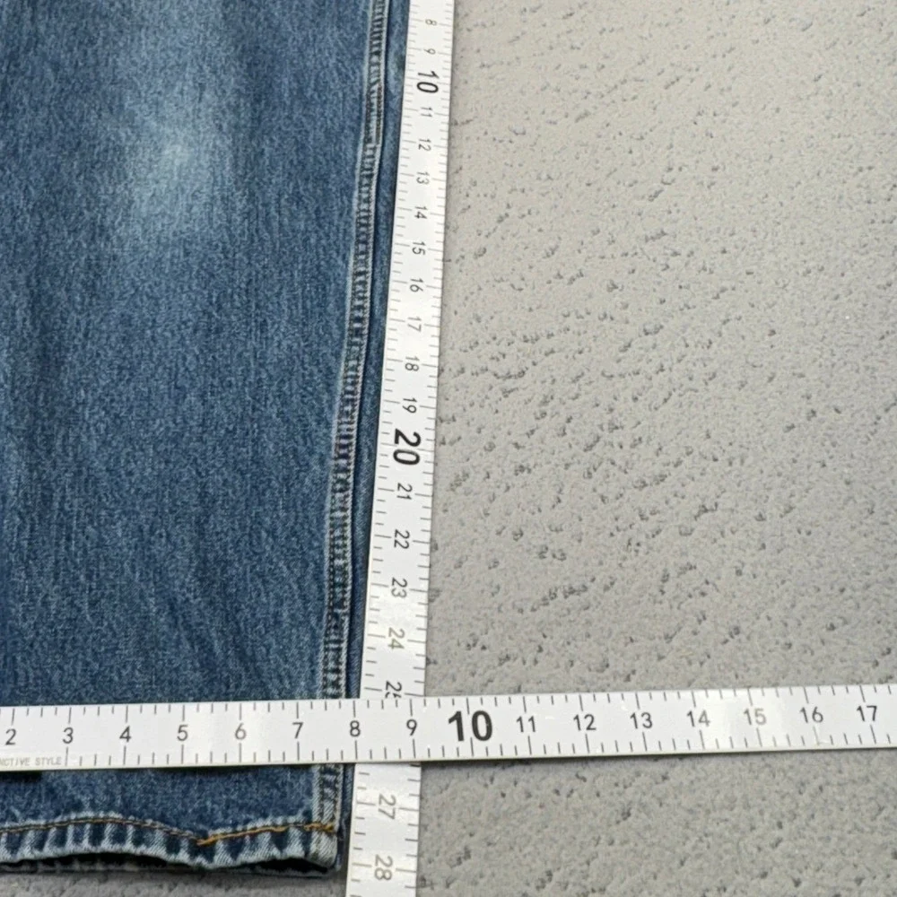 Levi's 560 Jeans Mens 33x30 Blue Comfort Fit Loose Tapered Leg Baggy Denim
